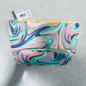 Clinique Colorful Swirl Cosmetic Bag